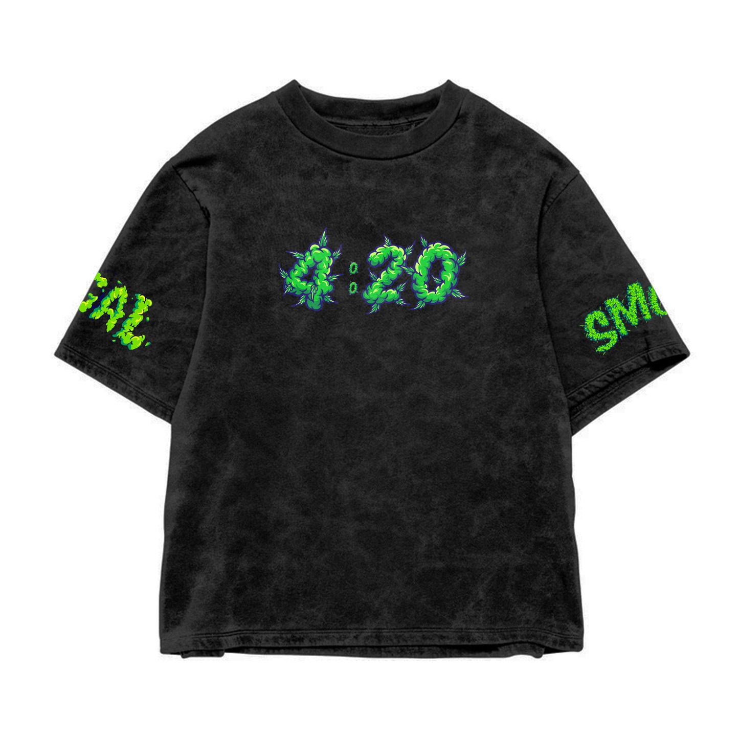 Snoop Acid Wash Oversized Tee