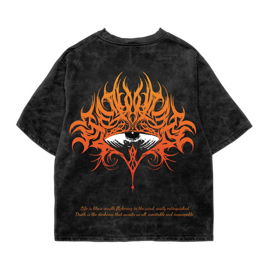 Blaze-Eyed Demon Oversized T-shirt