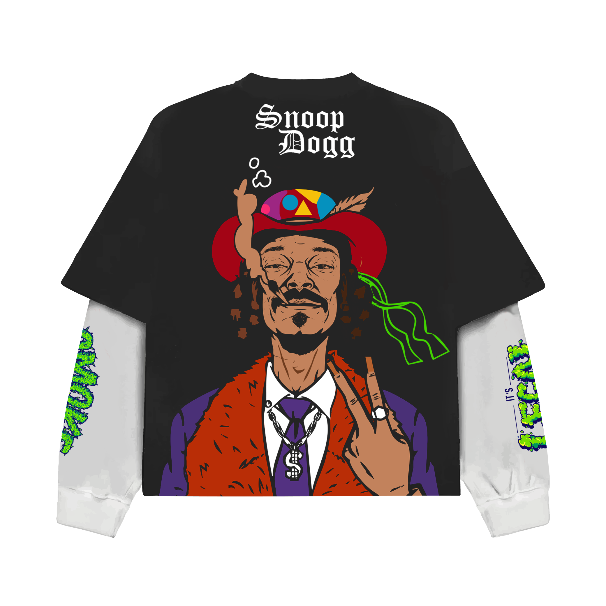 Snoop Highlife Long Sleeve Oversized Tee