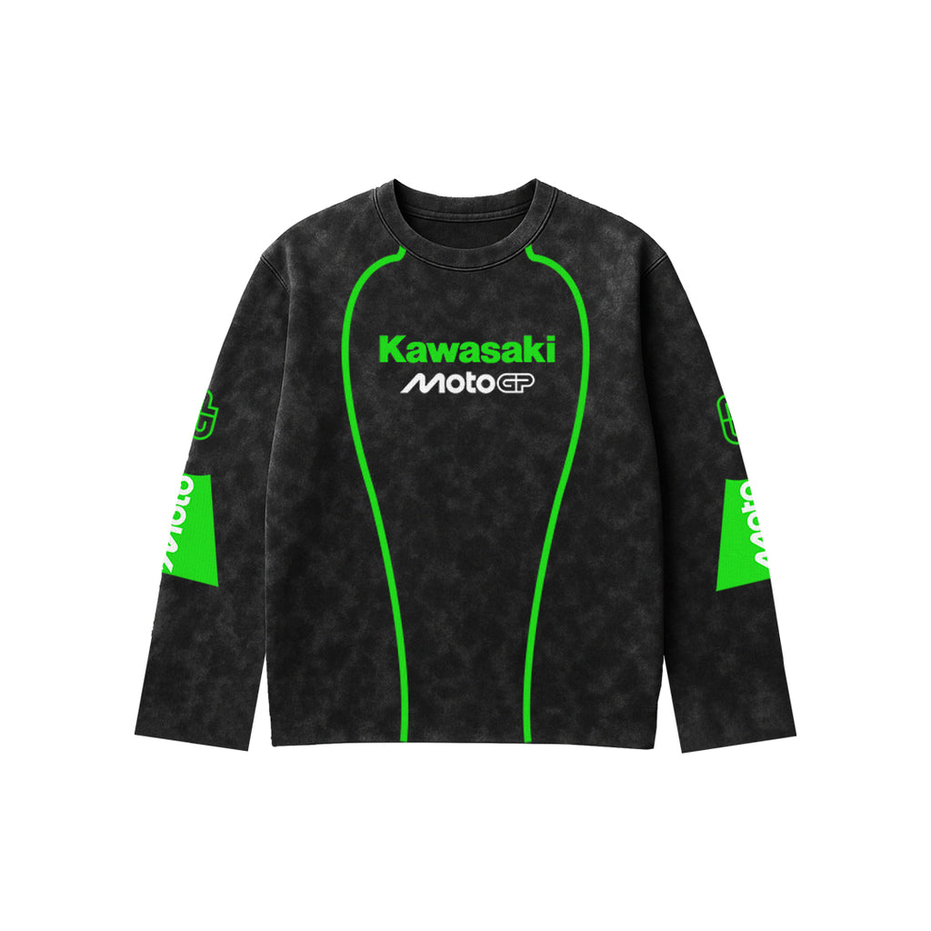 Kawasaki Greenline Oversized Full Sleeve Tee