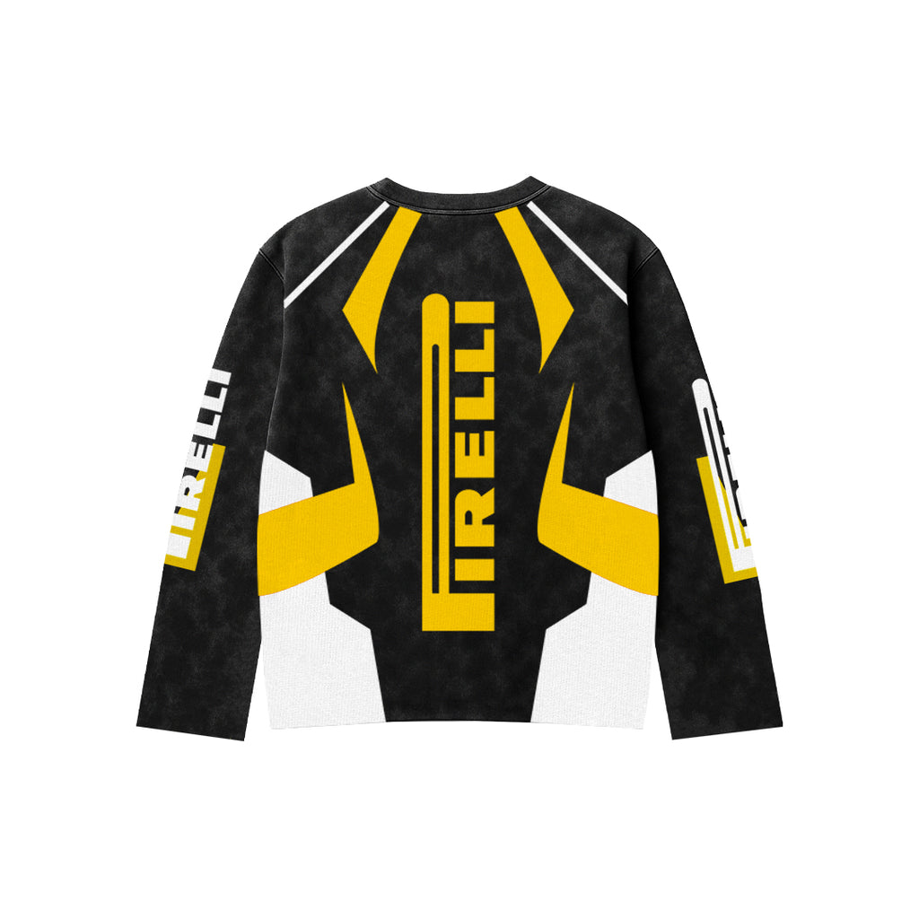 Aprilia Yellowstrike Oversized Full Sleeve Tee