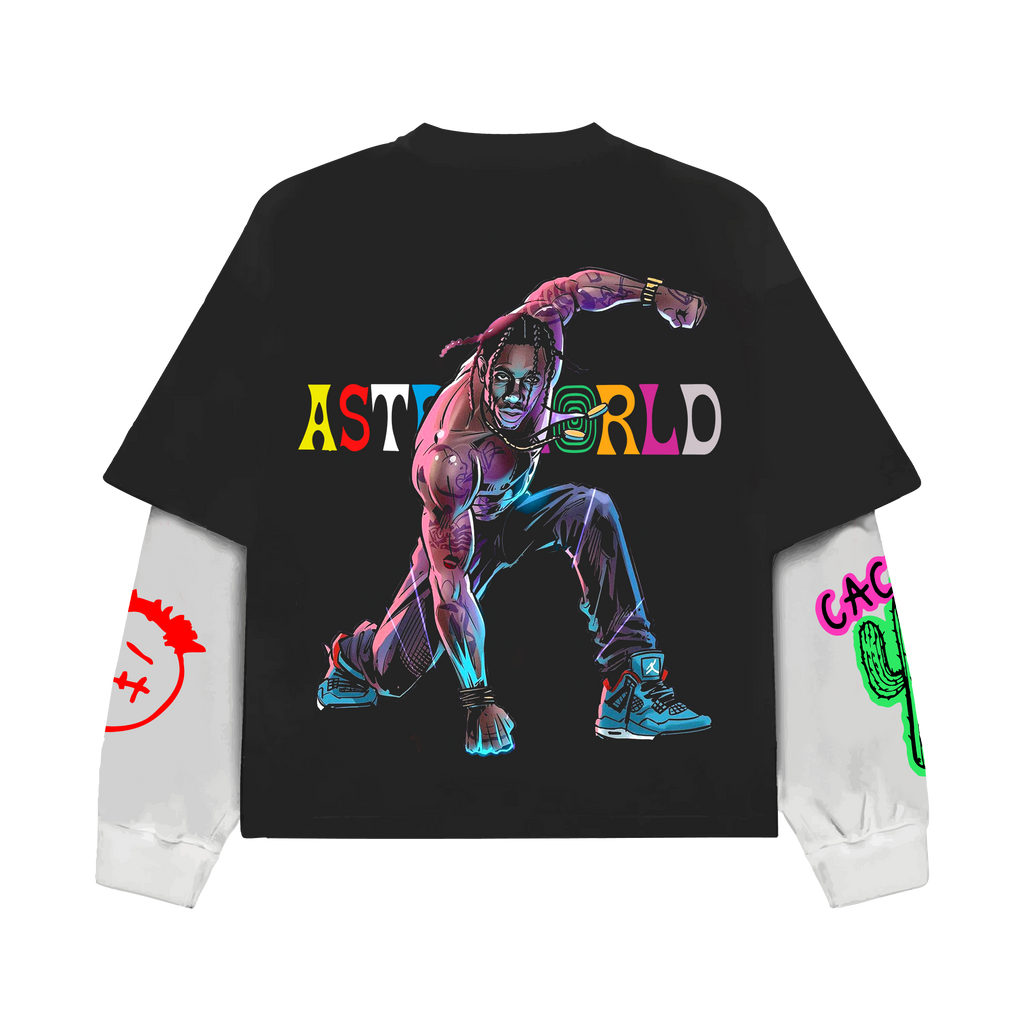 AstroVision Long Sleeve Oversized Tee