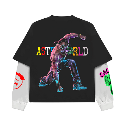 AstroVision Long Sleeve Oversized Tee