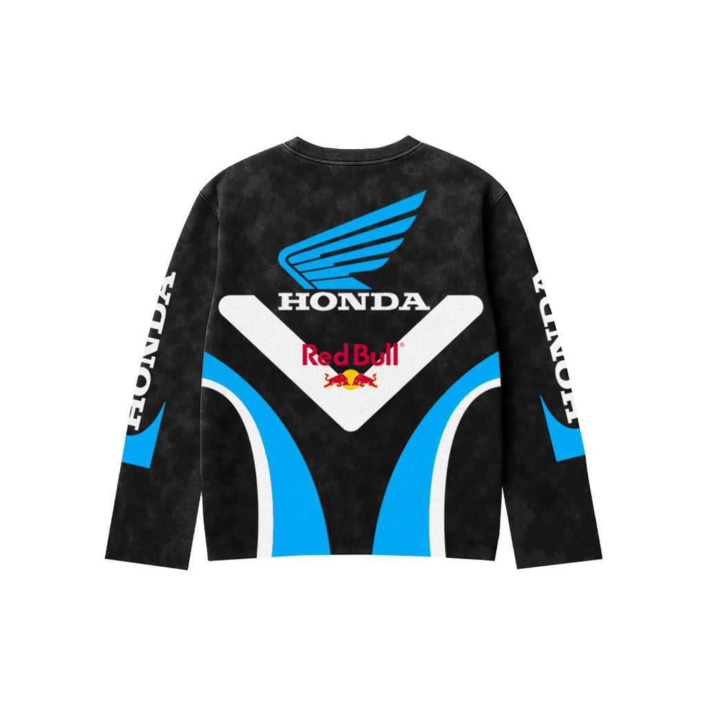 Honda Wingstrike Oversized Full Sleeve Tee