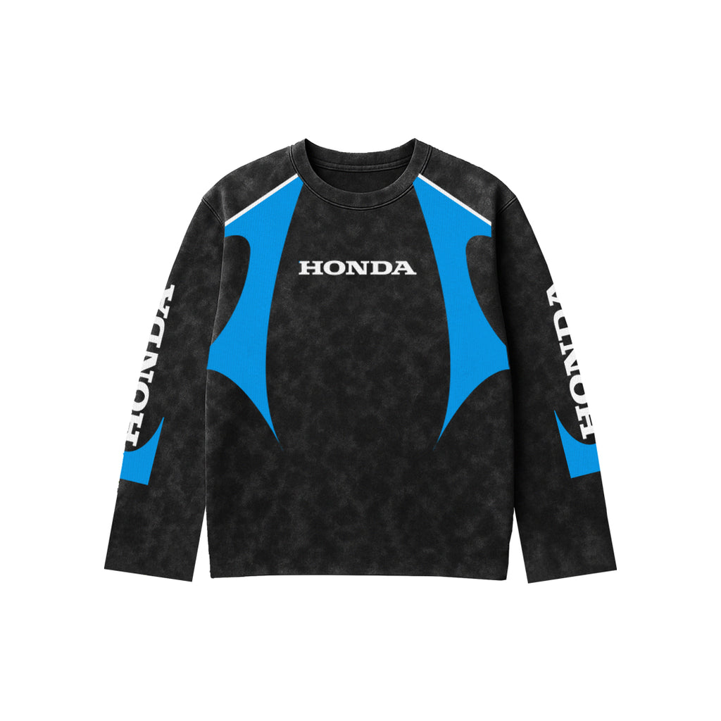 Honda Wingstrike Oversized Full Sleeve Tee