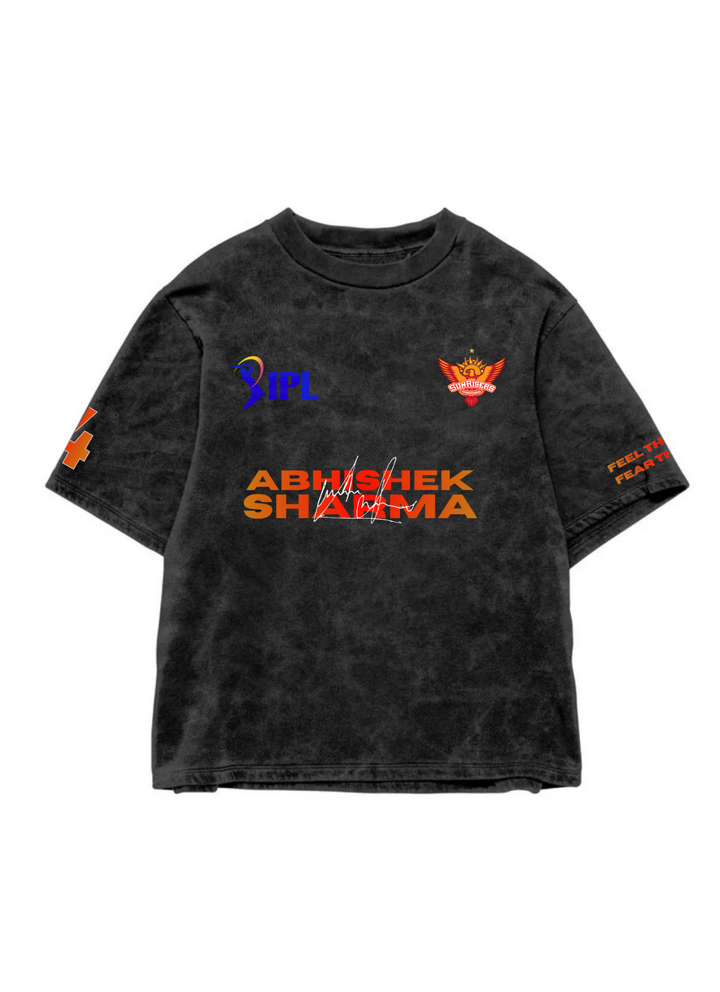 ABHISHEK SHARMA ACIDWASH OVERSIZED TEE