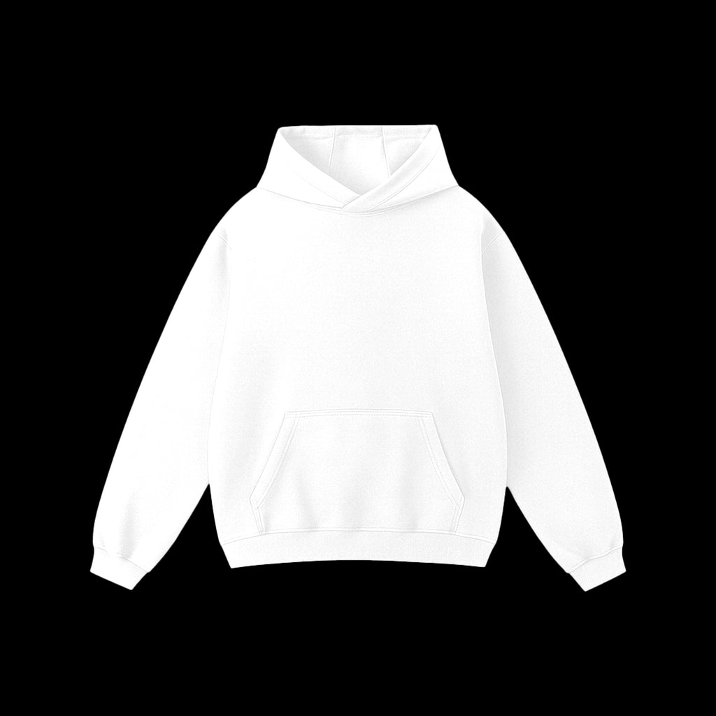 Pure White Oversized Hoodie