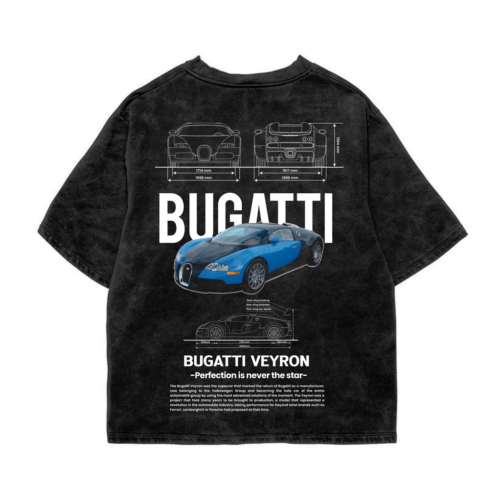 Bugatti Veyron-Oversized T-shirt