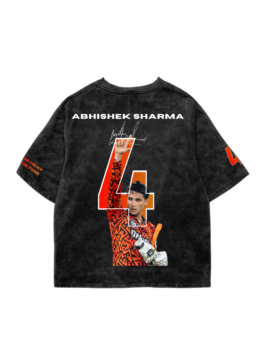 ABHISHEK SHARMA ACIDWASH OVERSIZED TEE