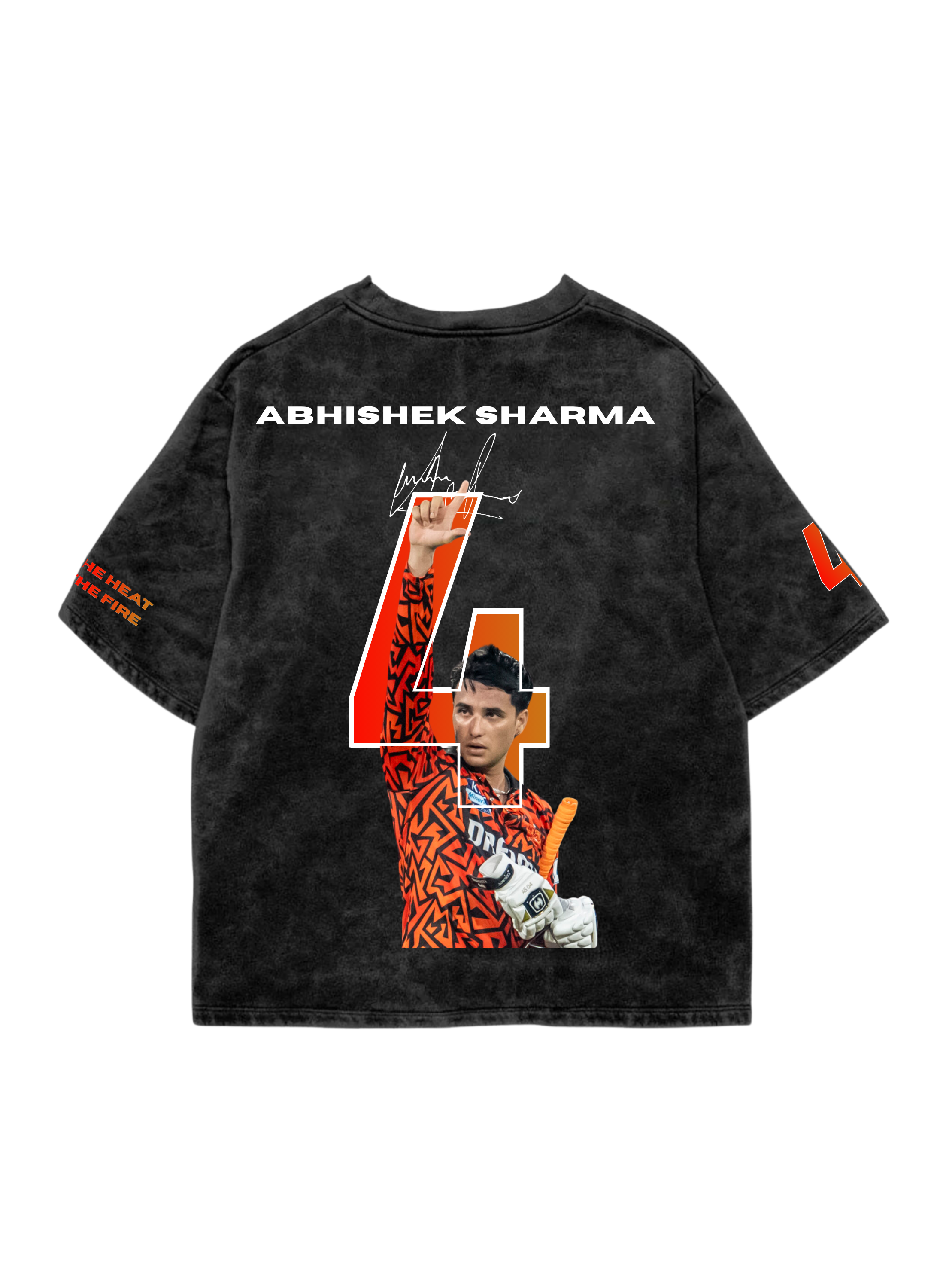 ABHISHEK SHARMA ACIDWASH OVERSIZED TEE