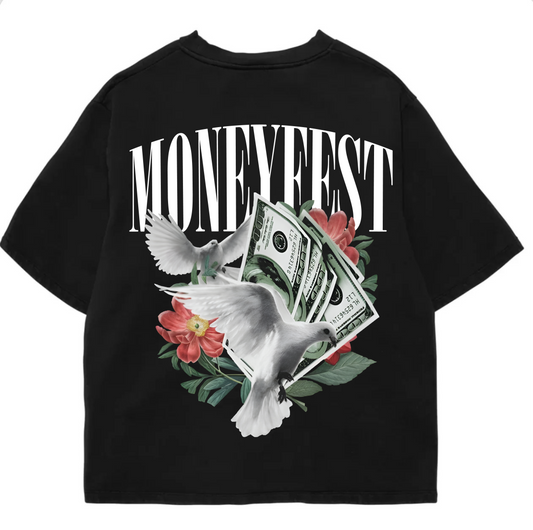Moneyfest-Oversized T-shirt