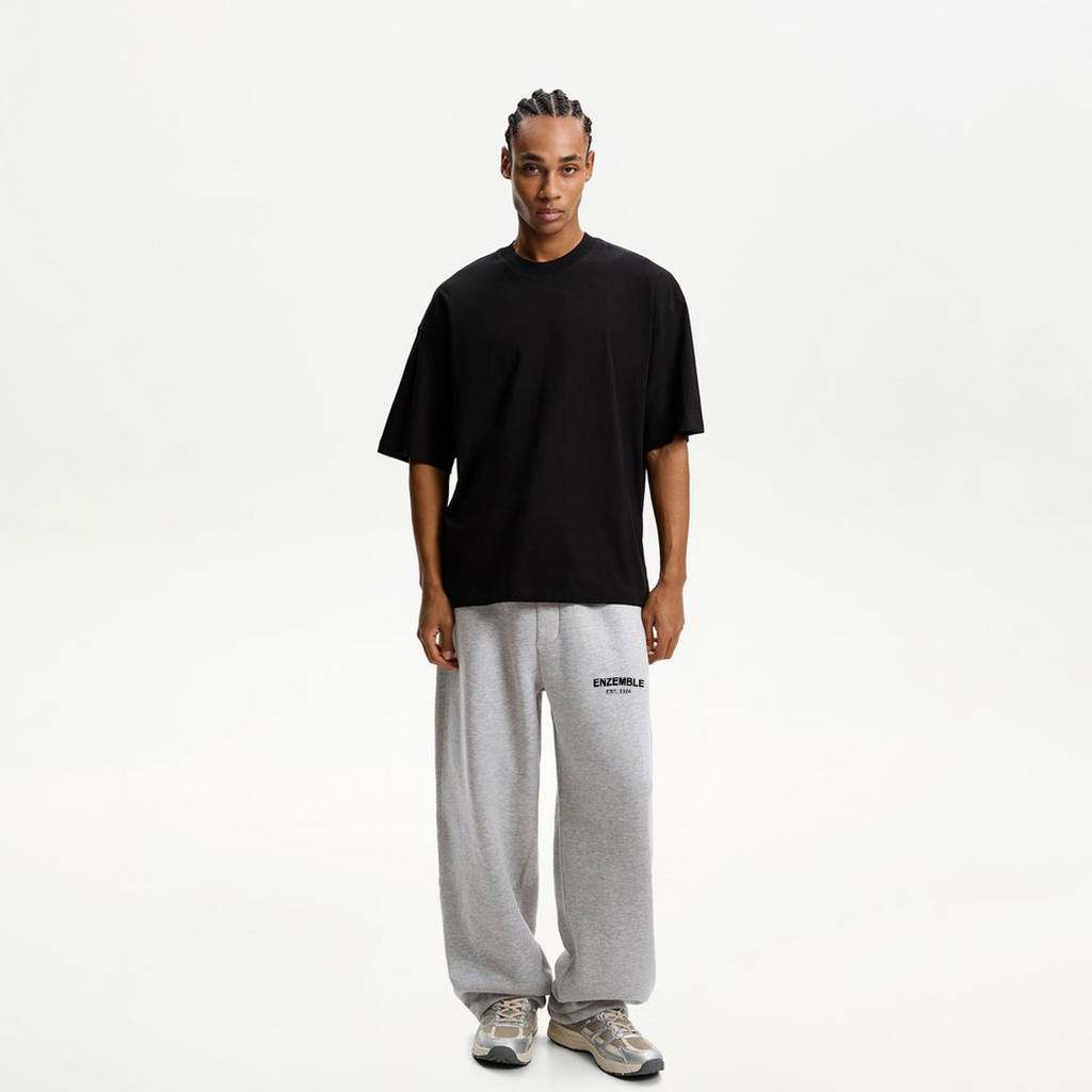 Black Baggy Sweatpants