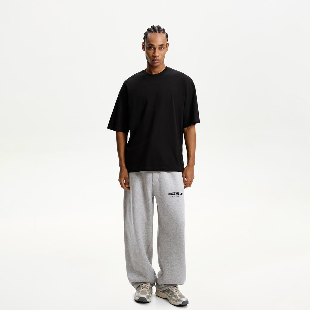 Black Baggy Sweatpants