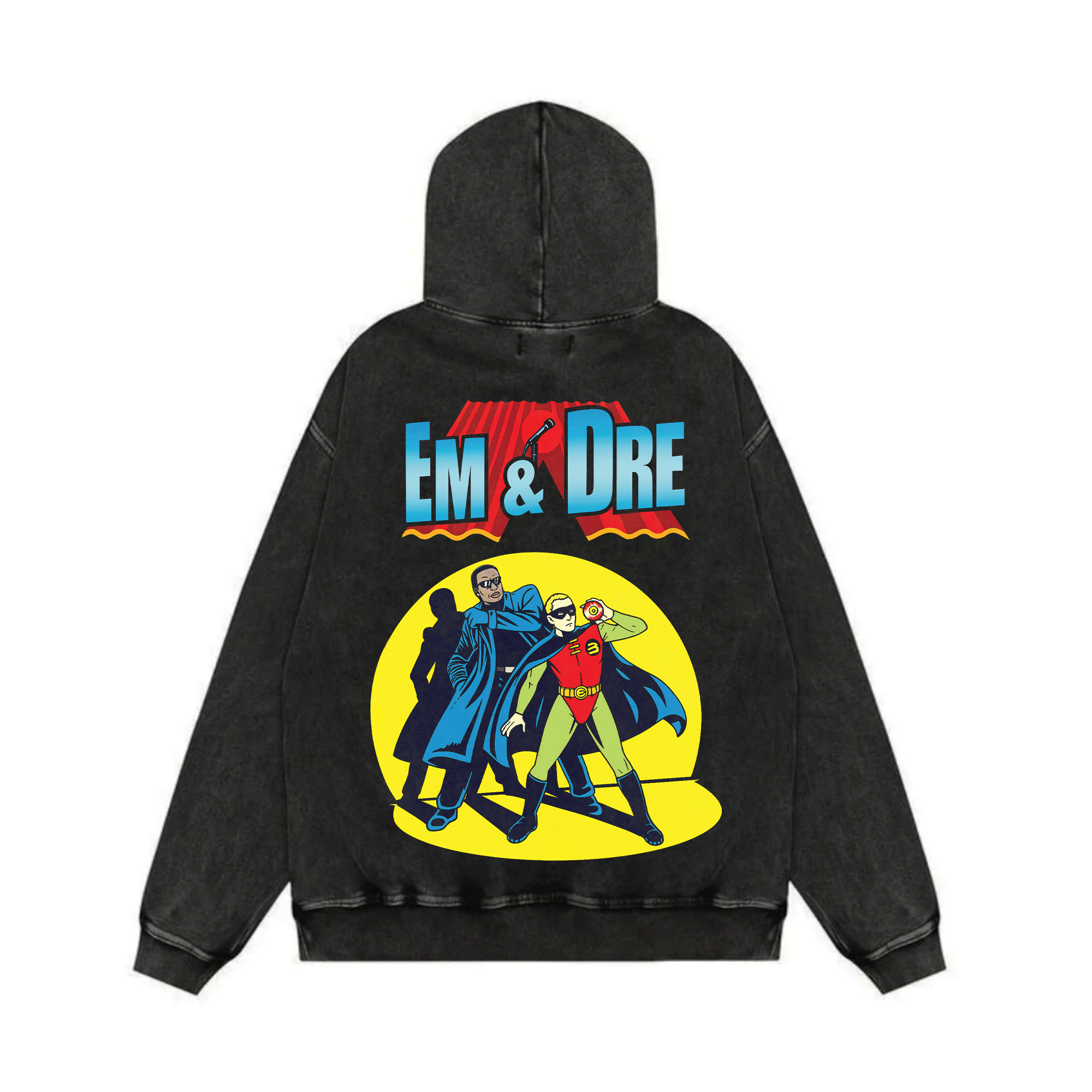 Aftermath Acid Wash Oversized Hoodie