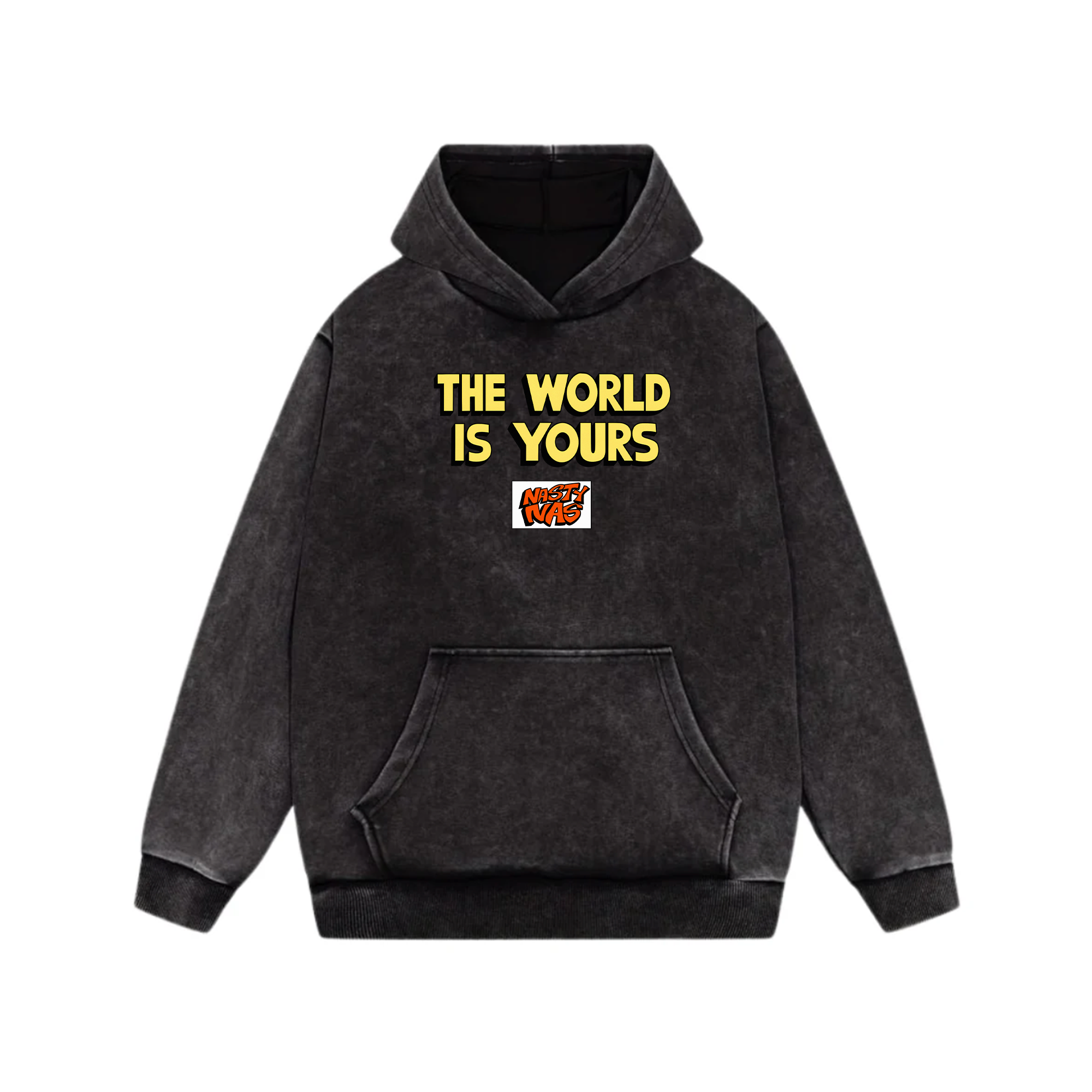 Godson Acid Wash Oversized Hoodie