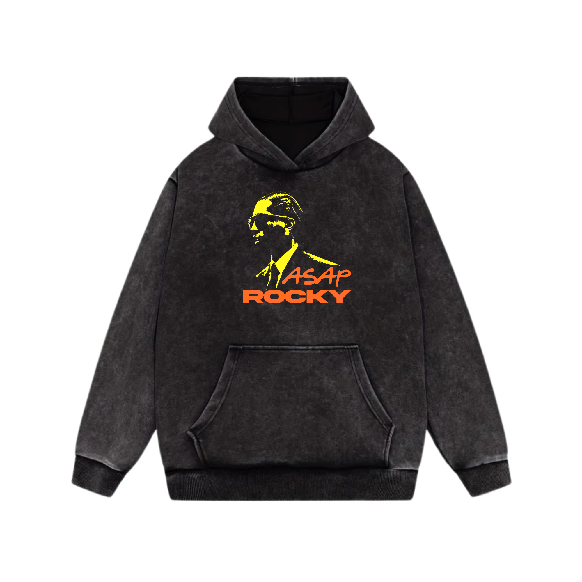 Harlem Acid Wash Oversized Hoodie