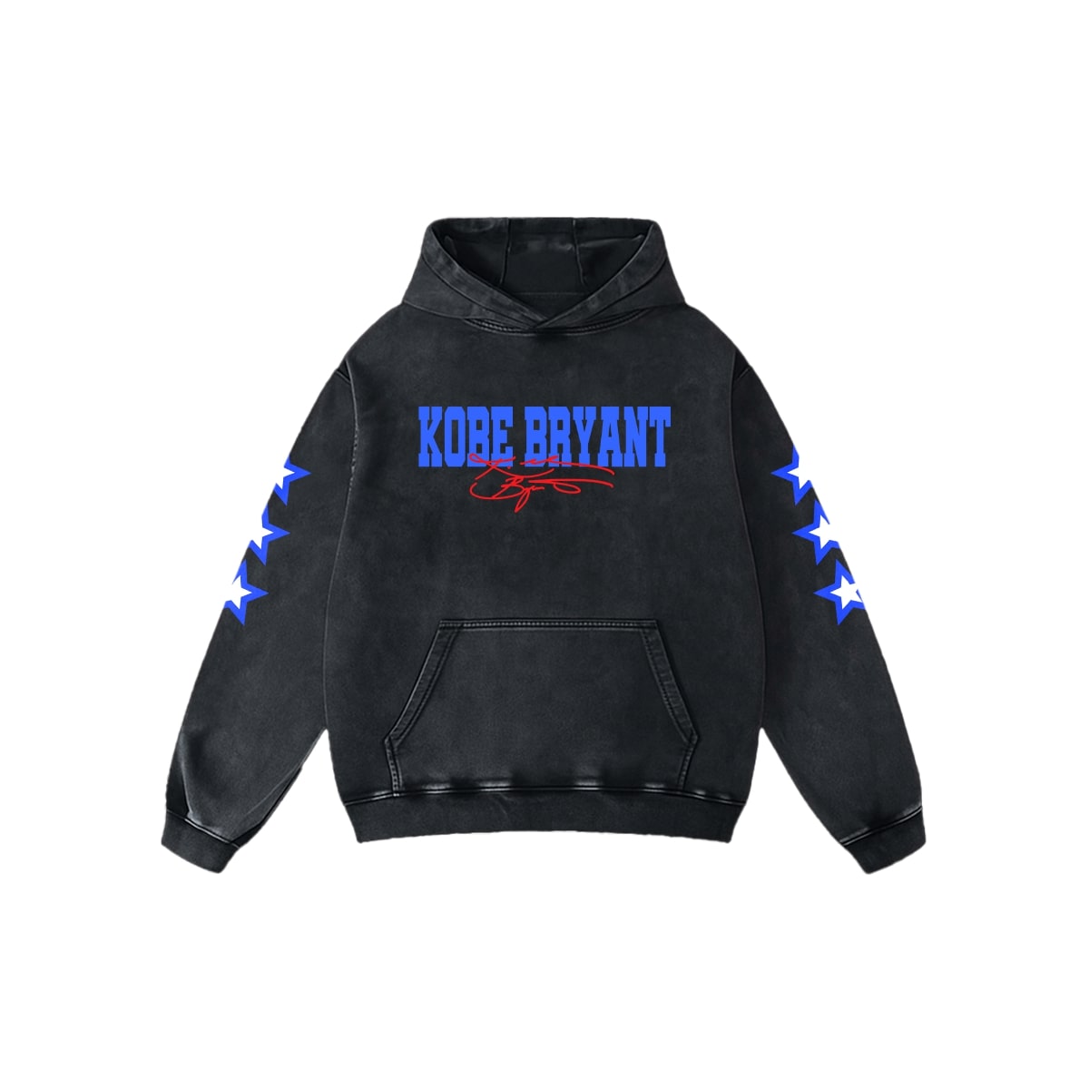 RIVALRY LEGENDS ACID WASH OVERSIZED HOODIE