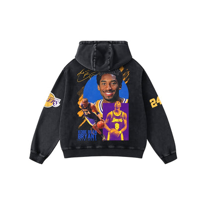 MAMBAFLARE ACID WASH OVERSIZED HOODIE