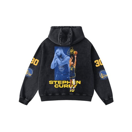 GAMECHANGER ACID WASH OVERSIZED HOODIE