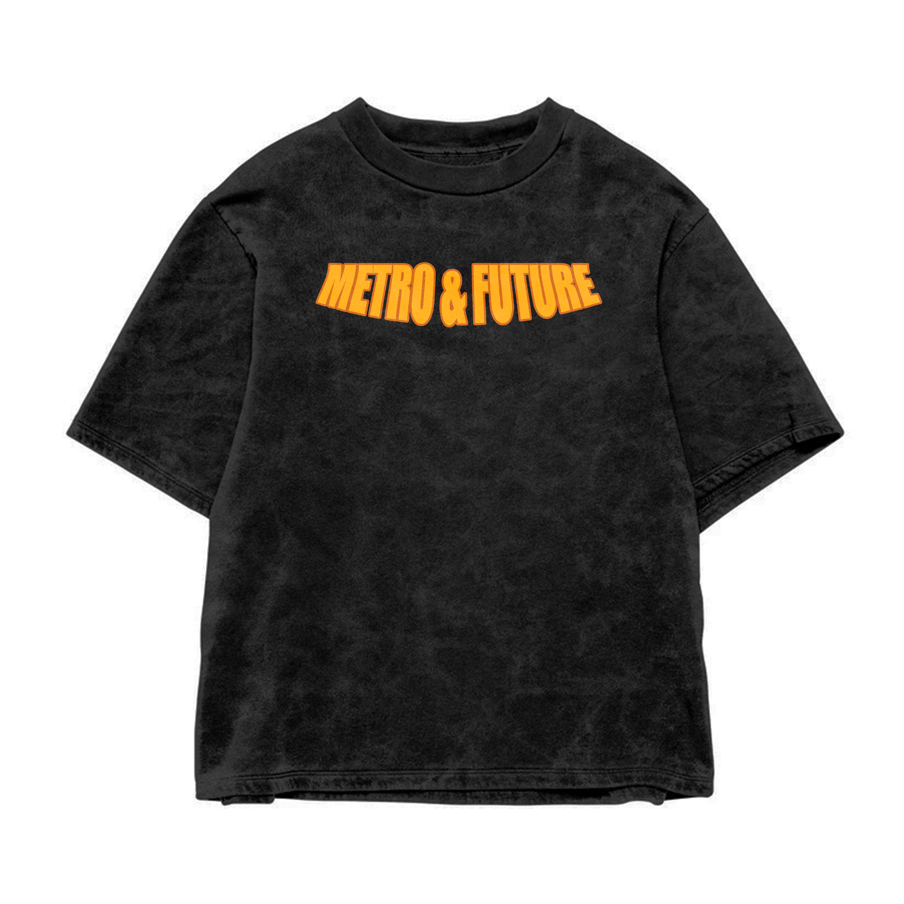 Metro & Future Acid Wash Oversized Tee