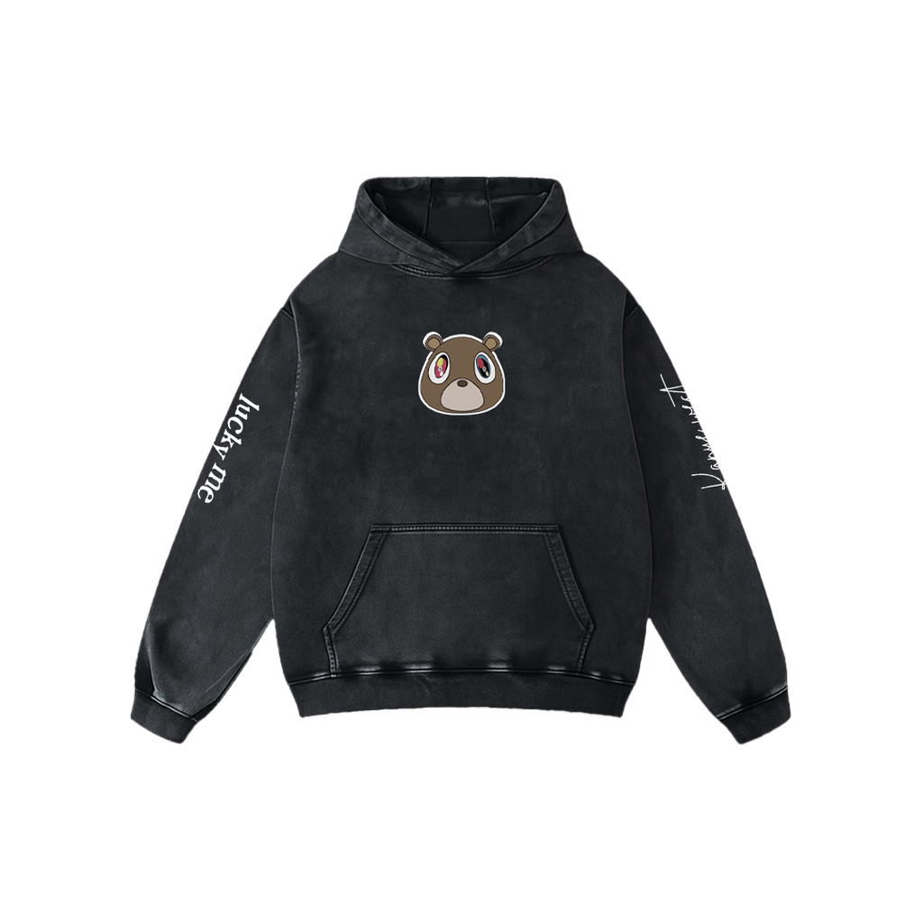 Kanye Legacy Acid Wash Oversized Hoodie